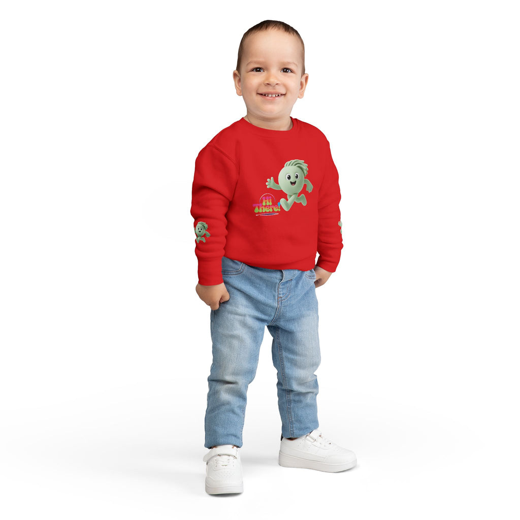 Playful Toddler Sweatshirt with Fun Character Design, Kids Sweatshirt, Cute Toddler Clothes, Gift for Kids, Cozy Toddler Wear, [...]