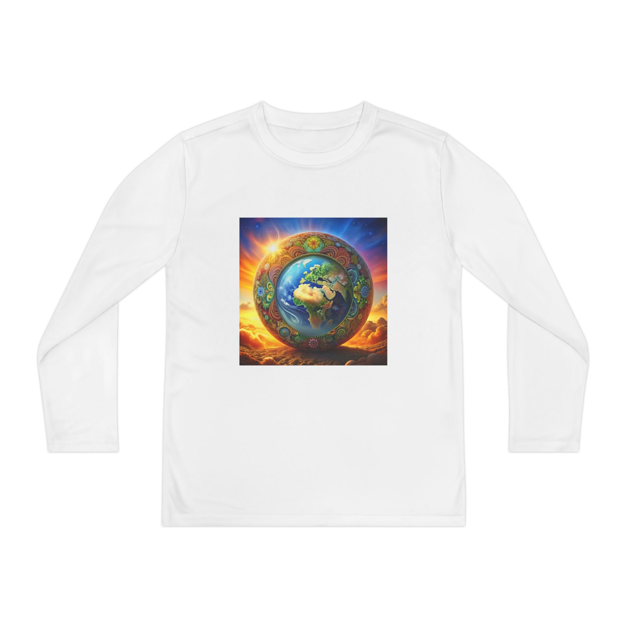 Youth Earth-Inspired Long Sleeve Shirt