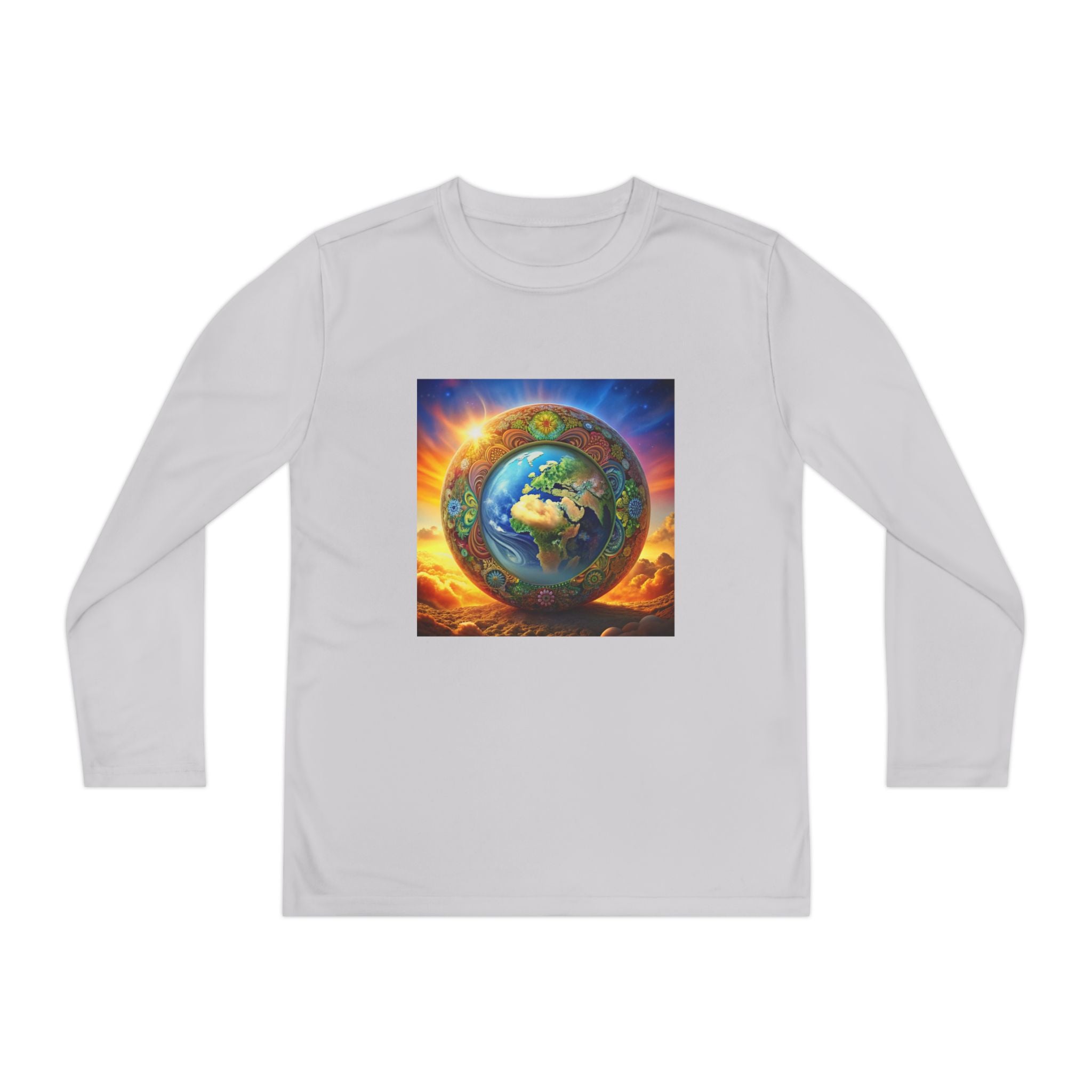 Youth Earth-Inspired Long Sleeve Shirt