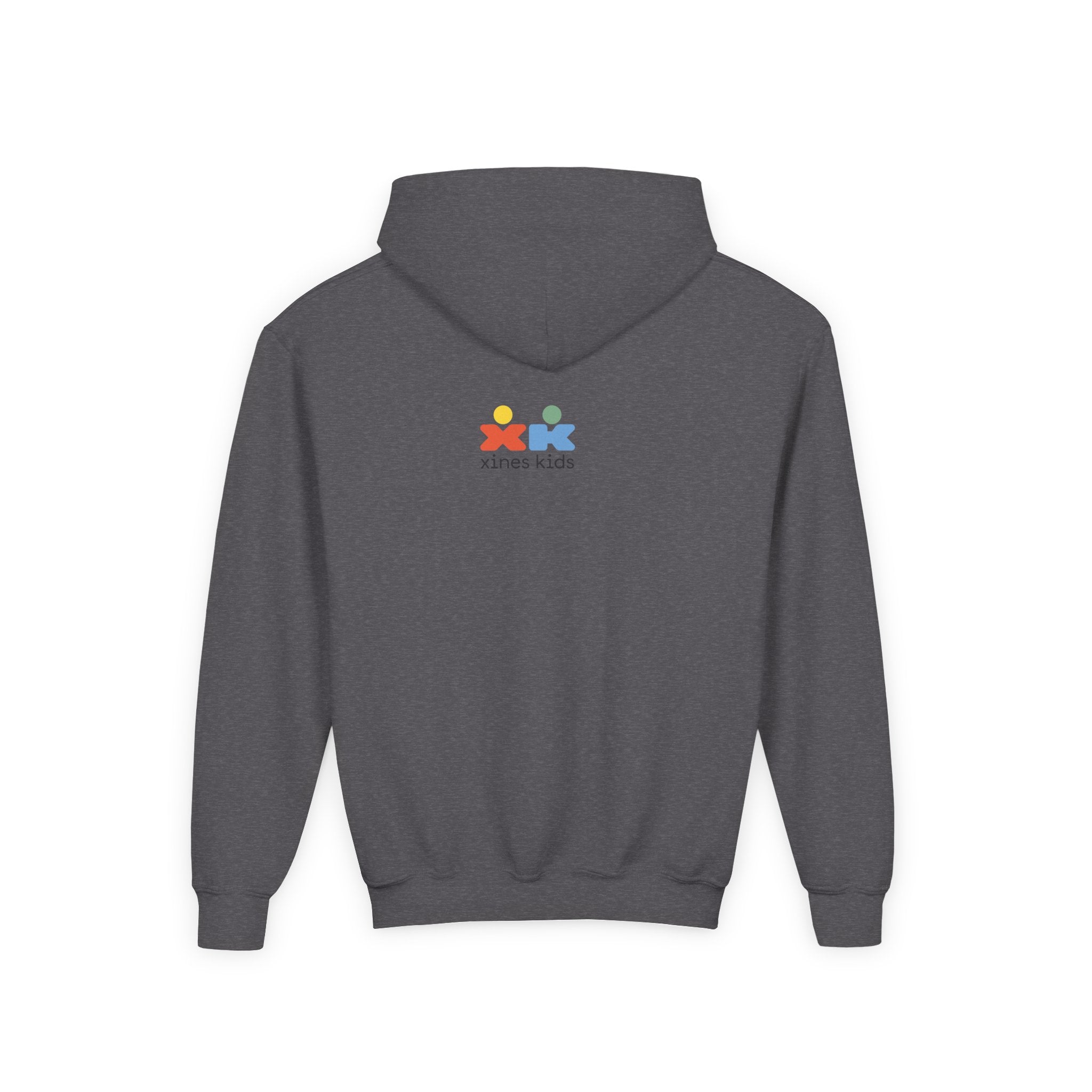 Youth Heavy Blend Dog Lover Hoodie, Cute Dog Sweatshirt, Kids Animal Apparel, Perfect for Gift Giving, Throw and I’ll Go Design