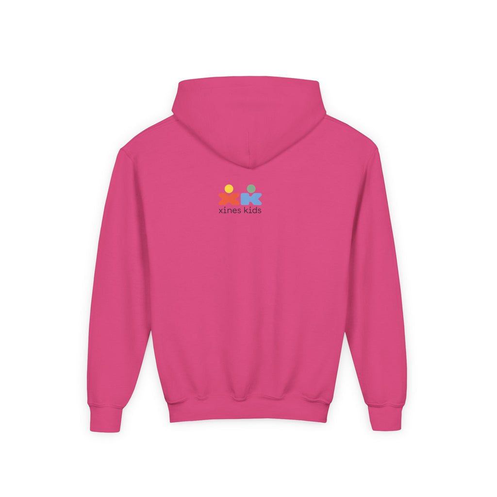 Youth Heavy Blend Dog Lover Hoodie, Cute Dog Sweatshirt, Kids Animal Apparel, Perfect for Gift Giving, Throw and I’ll Go Design