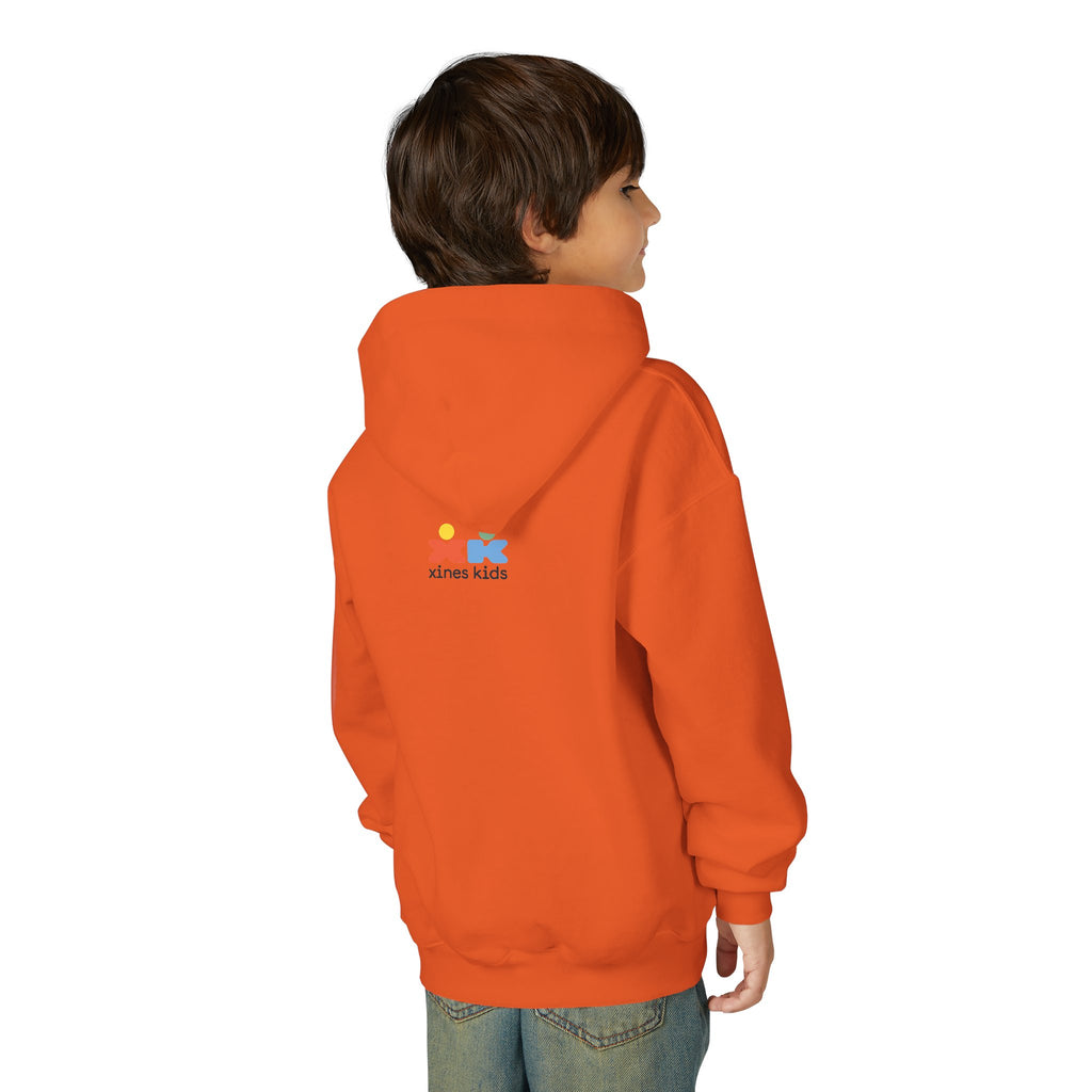 Youth Floral Customizable Hoodie, Cozy Sweatshirt for Boys and Girls, Perfect Gift for Kids, Louie, Teenage Birthdays, Celebrations, [...]