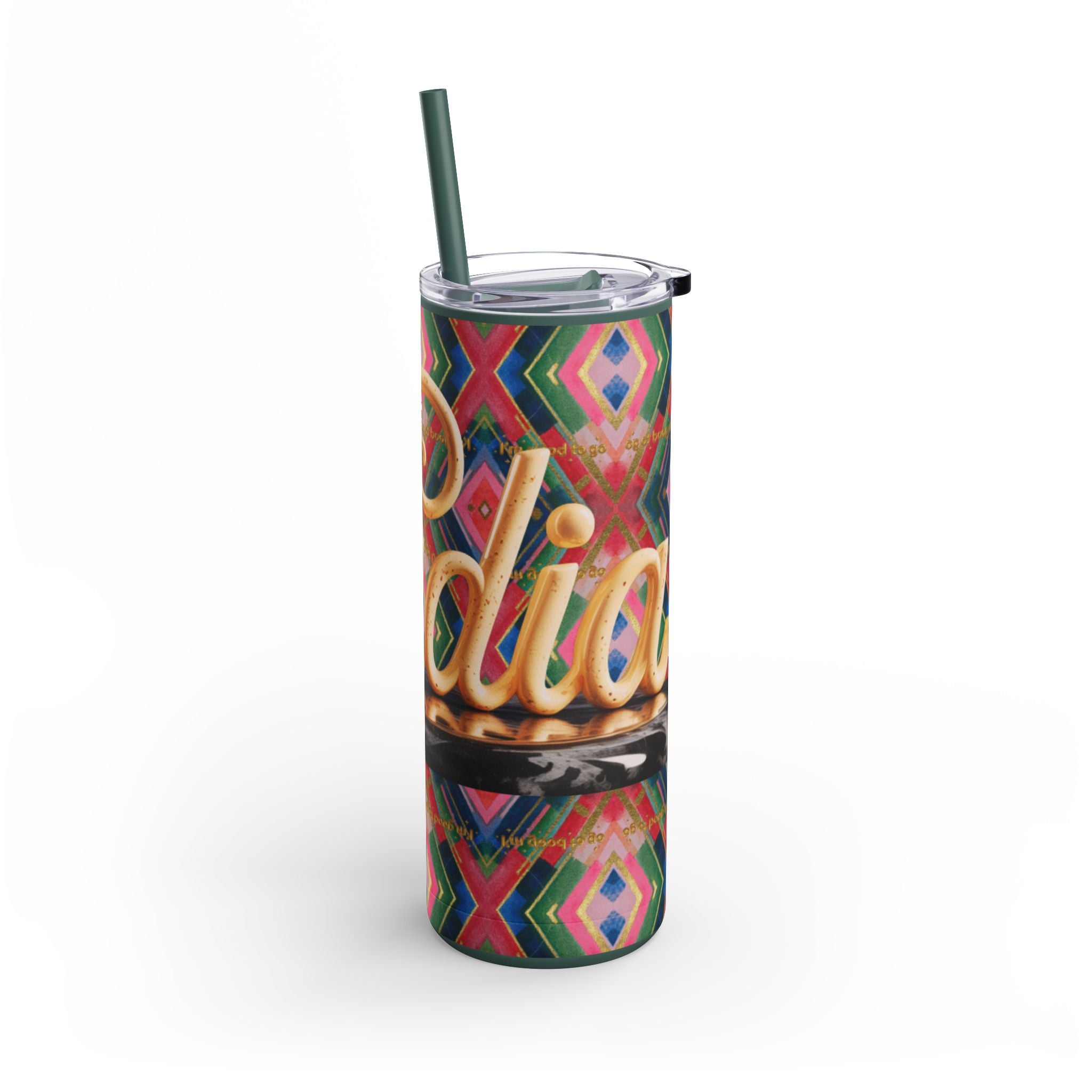 Personalized Matte Tumbler, Stylish Skinny Drinkware for Every Occasion, Custom Name Cup, Birthday Gift, Wedding Favor, Party Drink