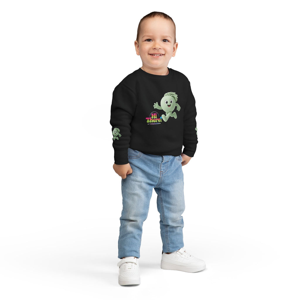 Playful Toddler Sweatshirt with Fun Character Design, Kids Sweatshirt, Cute Toddler Clothes, Gift for Kids, Cozy Toddler Wear, [...]