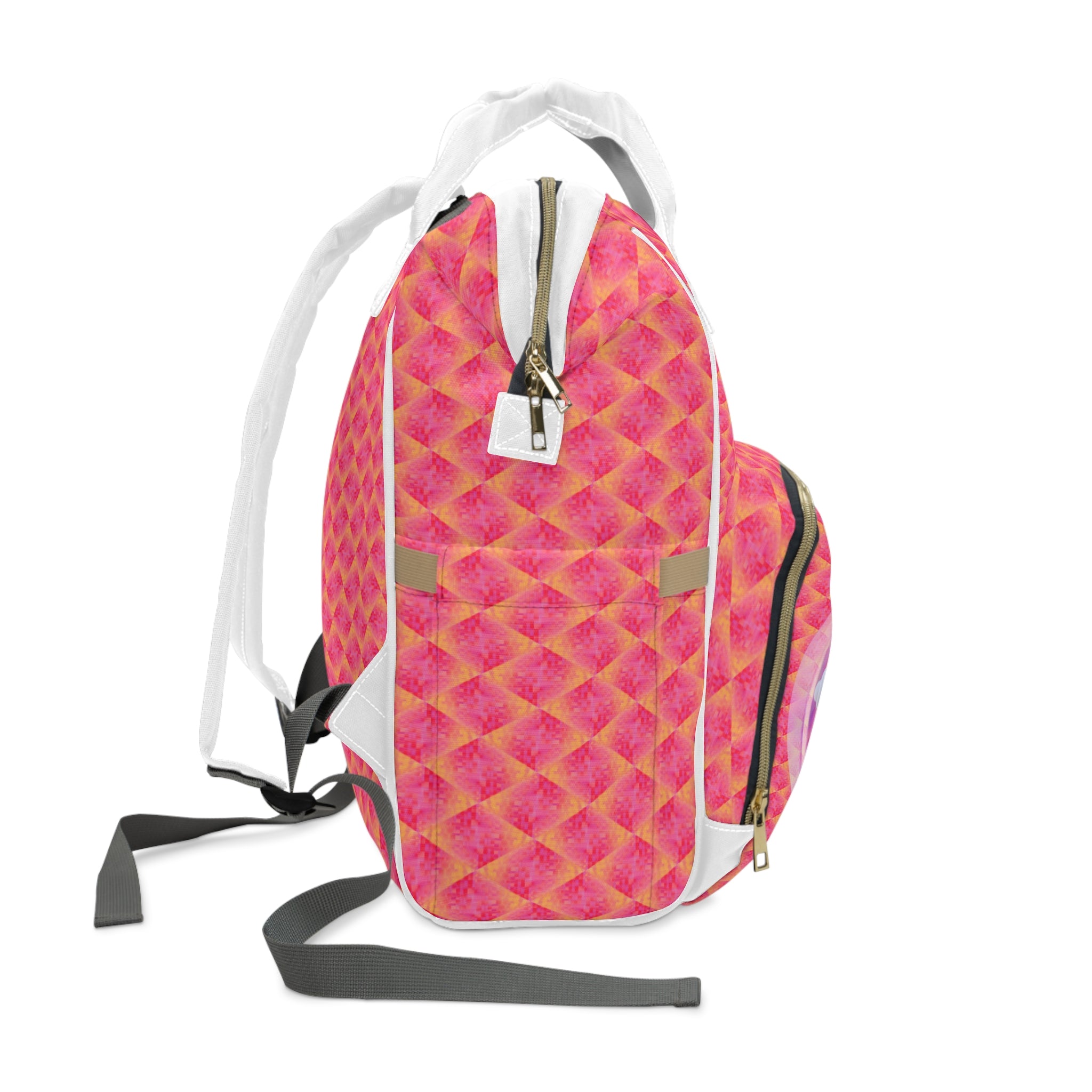 Charming Multifunctional Diaper Backpack - Perfect for New Moms, Baby Showers, Travel, and Everyday Use, Personalized Baby Gear, [...]