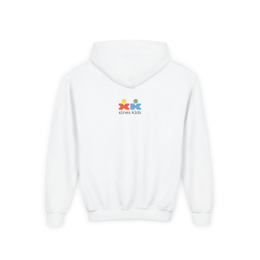 Empowering Youth Hooded Sweatshirt, Girl Power Hoodie, Inspirational Sweatshirt, Motivational Kids Hoodie, Comfortable Youth Apparel