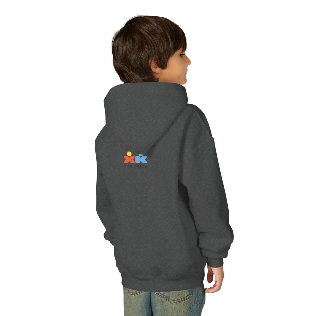 Youth Floral Customizable Hoodie, Cozy Sweatshirt for Boys and Girls, Perfect Gift for Kids, Louie, Teenage Birthdays, Celebrations, [...]