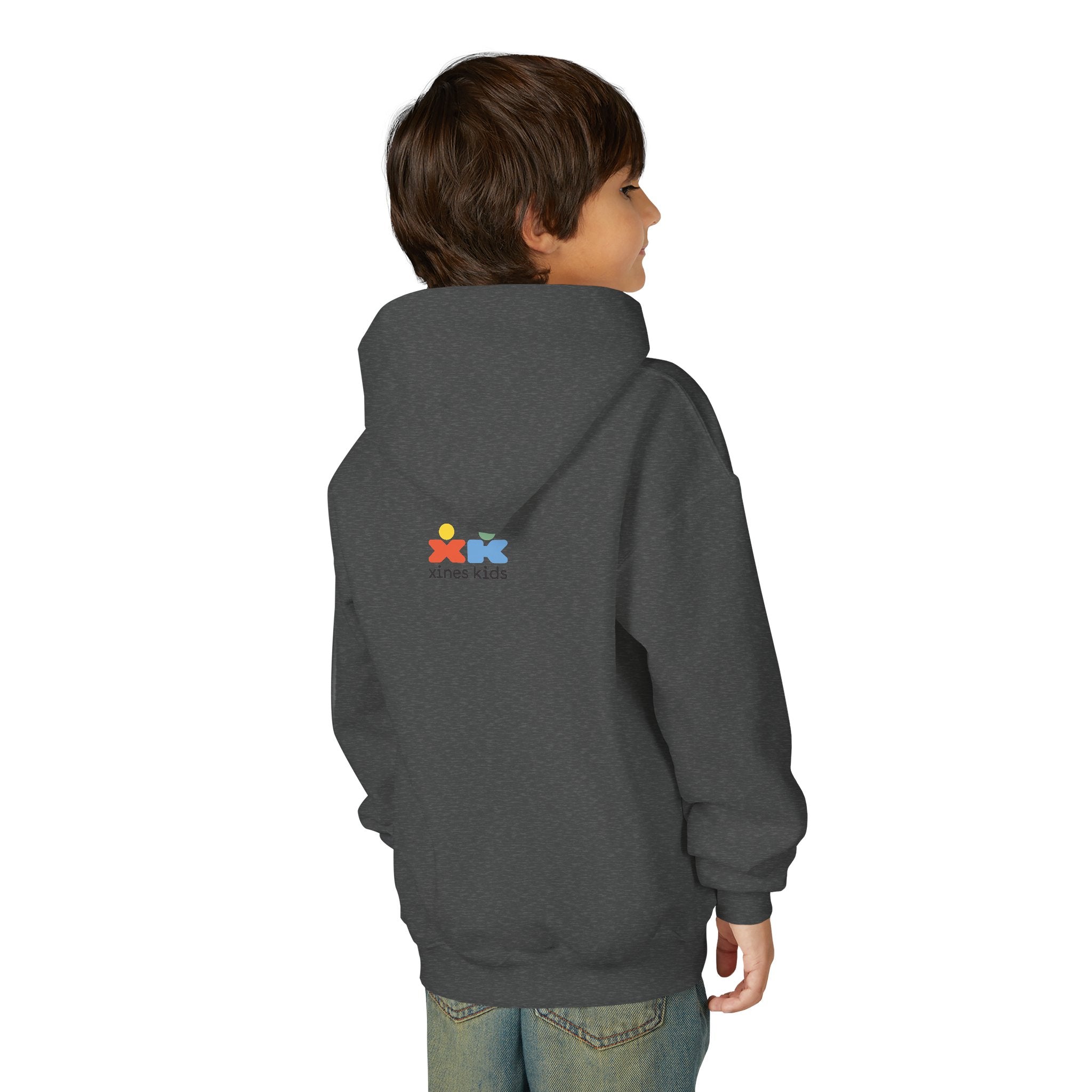 Youth Floral Customizable Hoodie, Cozy Sweatshirt for Boys and Girls, Perfect Gift for Kids, Louie, Teenage Birthdays, Celebrations, [...]