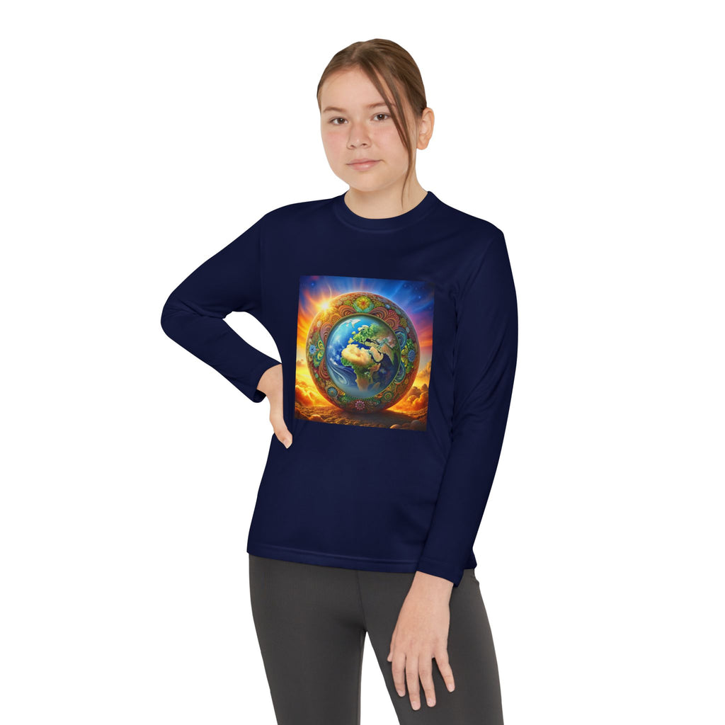 Youth Earth-Inspired Long Sleeve Shirt