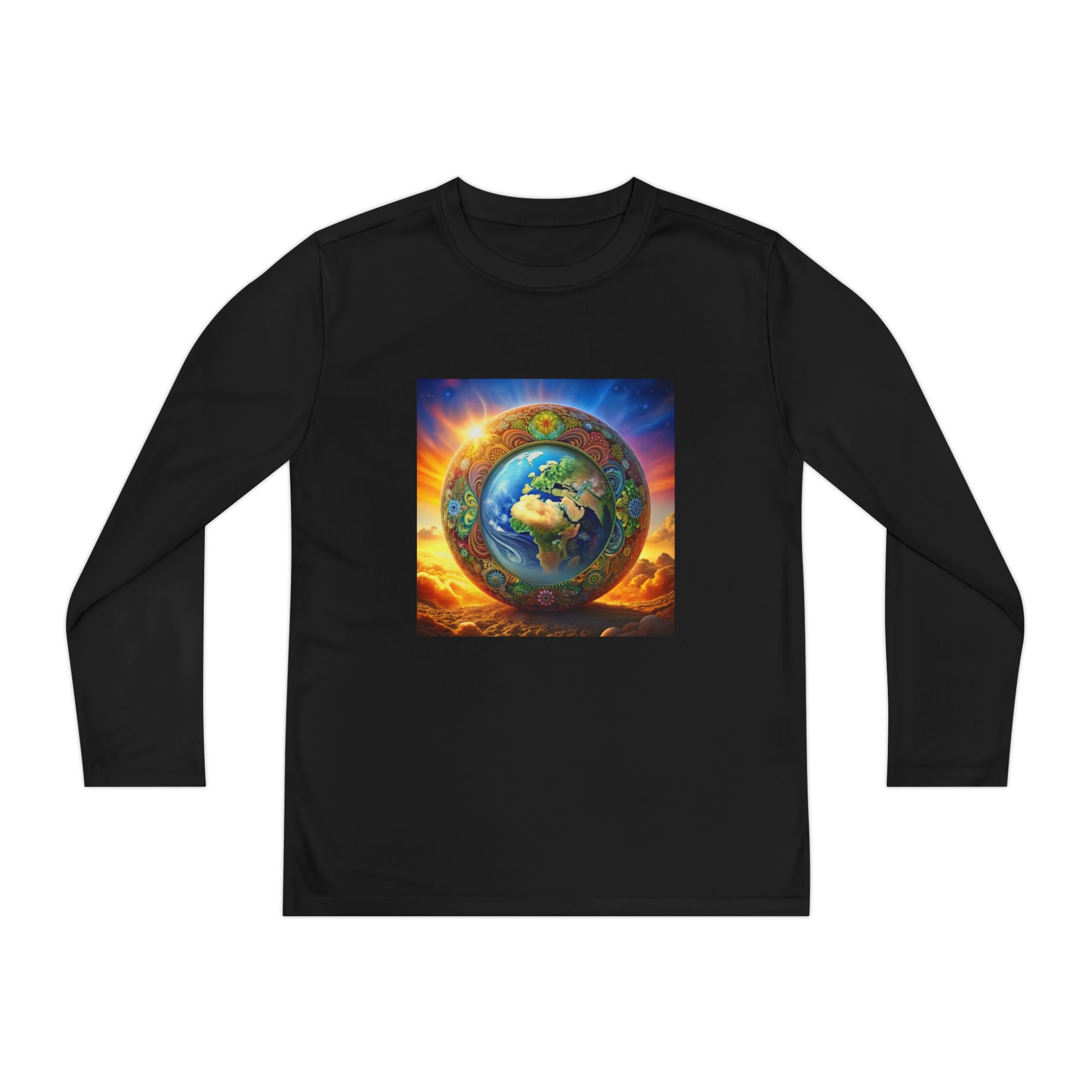 Youth Earth-Inspired Long Sleeve Shirt