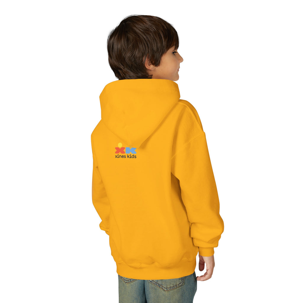 Youth Heavy Blend Dog Lover Hoodie, Cute Dog Sweatshirt, Kids Animal Apparel, Perfect for Gift Giving, Throw and I’ll Go Design