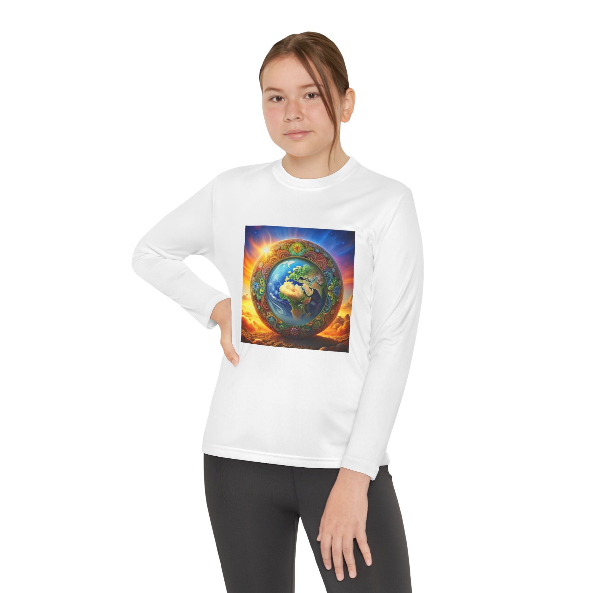 Youth Earth-Inspired Long Sleeve Shirt