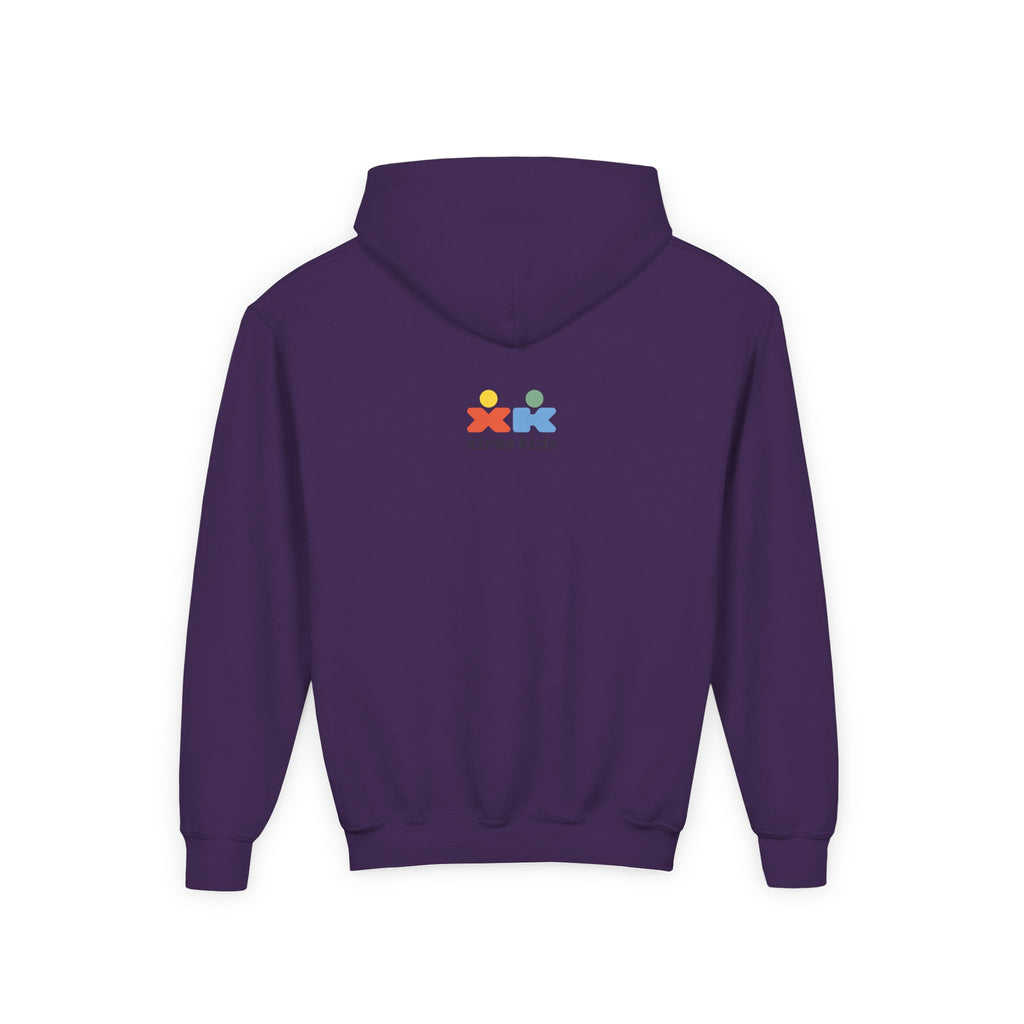 Youth Floral Customizable Hoodie, Cozy Sweatshirt for Boys and Girls, Perfect Gift for Kids, Louie, Teenage Birthdays, Celebrations, [...]