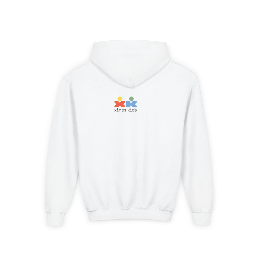 Youth Heavy Blend Dog Lover Hoodie, Cute Dog Sweatshirt, Kids Animal Apparel, Perfect for Gift Giving, Throw and I’ll Go Design