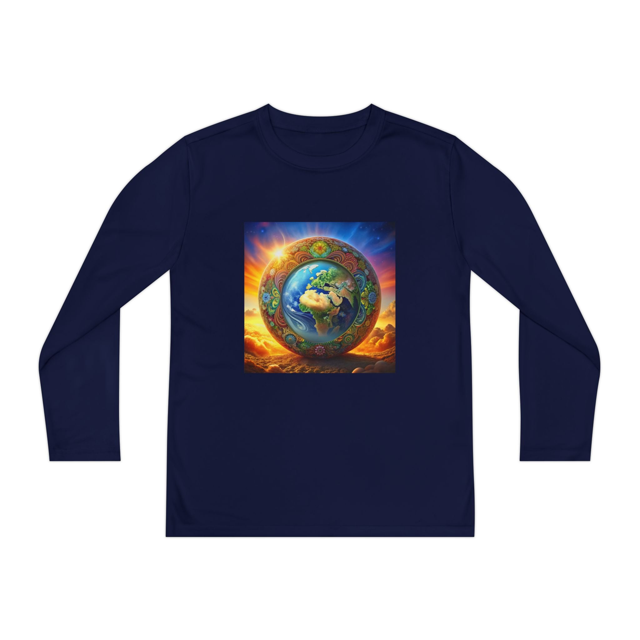 Youth Earth-Inspired Long Sleeve Shirt