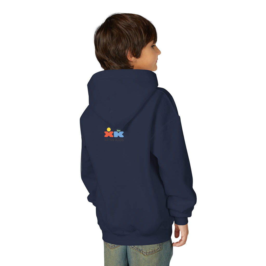 Youth Floral Customizable Hoodie, Cozy Sweatshirt for Boys and Girls, Perfect Gift for Kids, Louie, Teenage Birthdays, Celebrations, [...]