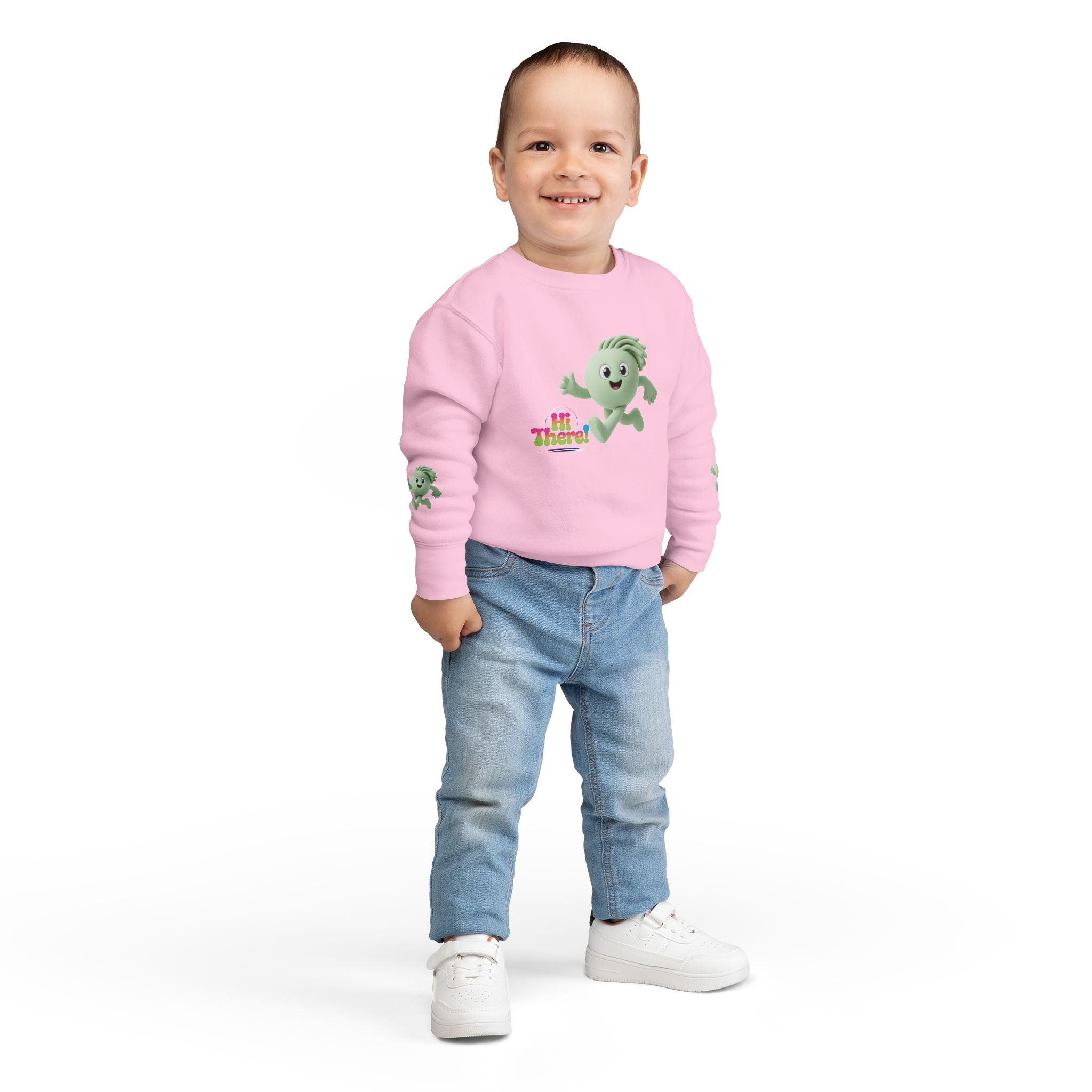 Playful Toddler Sweatshirt with Fun Character Design, Kids Sweatshirt, Cute Toddler Clothes, Gift for Kids, Cozy Toddler Wear, [...]