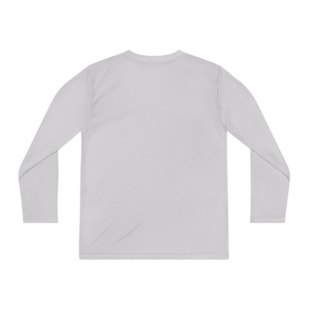 Colorful Peace & Love Youth Long Sleeve Tee, Fun Gift for Kids, Summer Camps, Family Gatherings, Birthdays, Everyday Wear