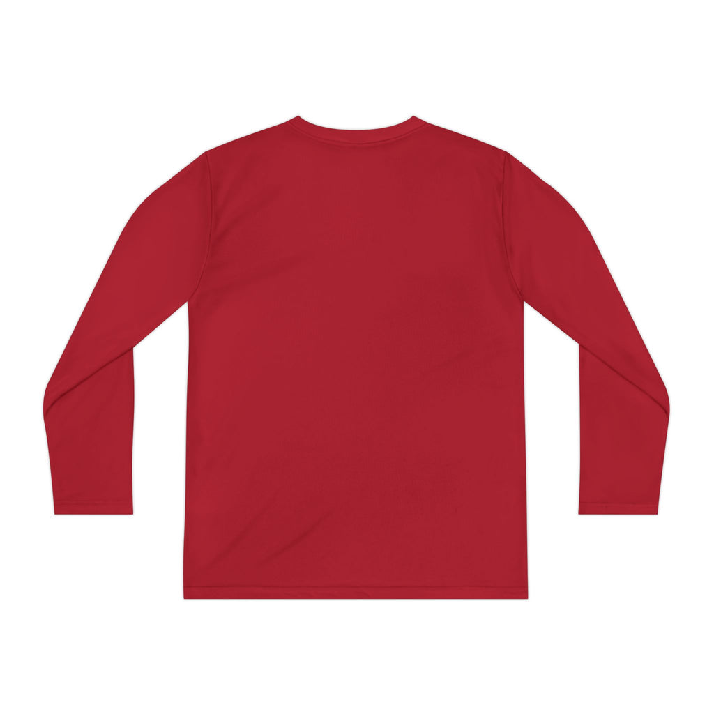 Colorful Peace & Love Youth Long Sleeve Tee, Fun Gift for Kids, Summer Camps, Family Gatherings, Birthdays, Everyday Wear