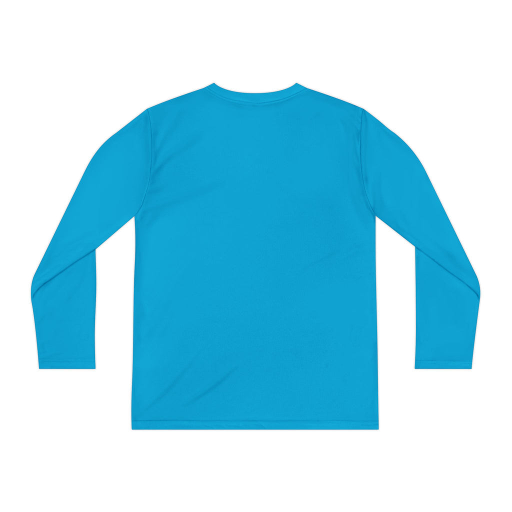 Colorful Peace & Love Youth Long Sleeve Tee, Fun Gift for Kids, Summer Camps, Family Gatherings, Birthdays, Everyday Wear