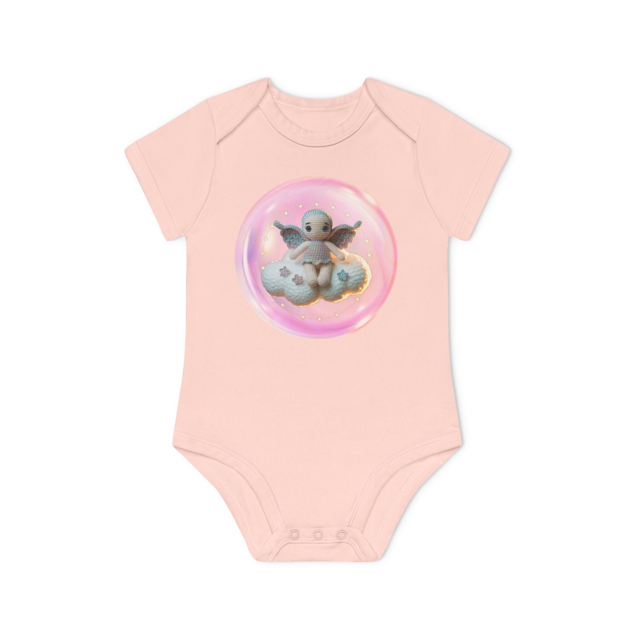 Baby Organic Bodysuit with Cute Cloud Design, Adorable Infant Outfit, Eco-Friendly Baby Clothes, Perfect Baby Shower Gift, Soft Cotton [...]