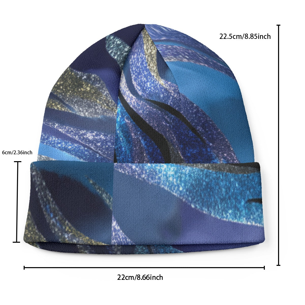 All-Over Print Knitted Hat
