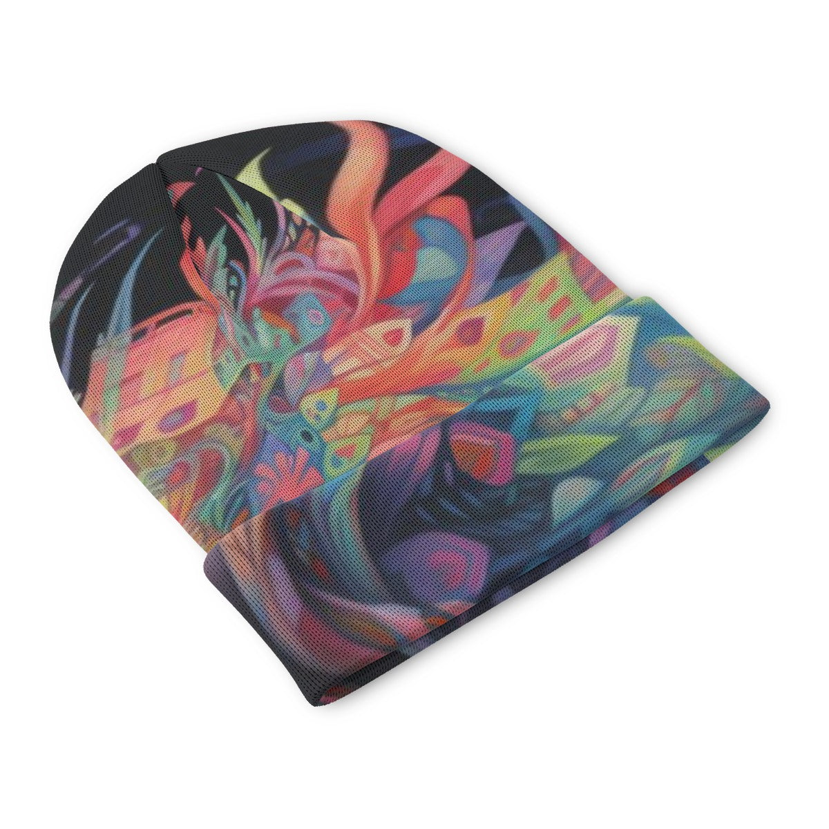 All-Over Print Knitted Hat
