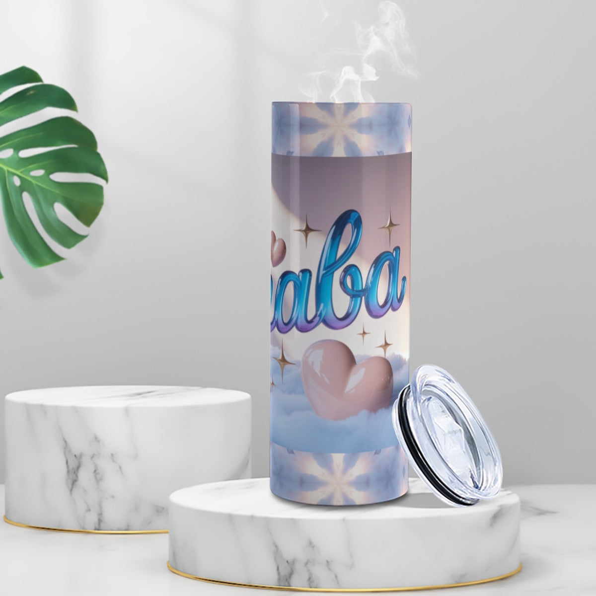 Tumbler with twinkle surface  20oz