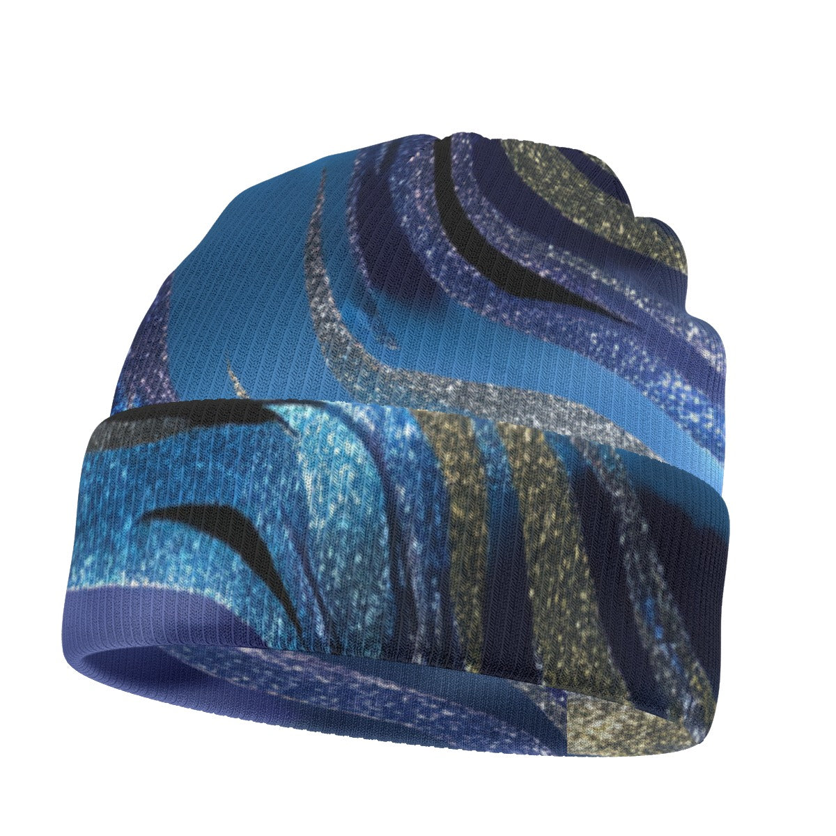 All-Over Print Knitted Hat