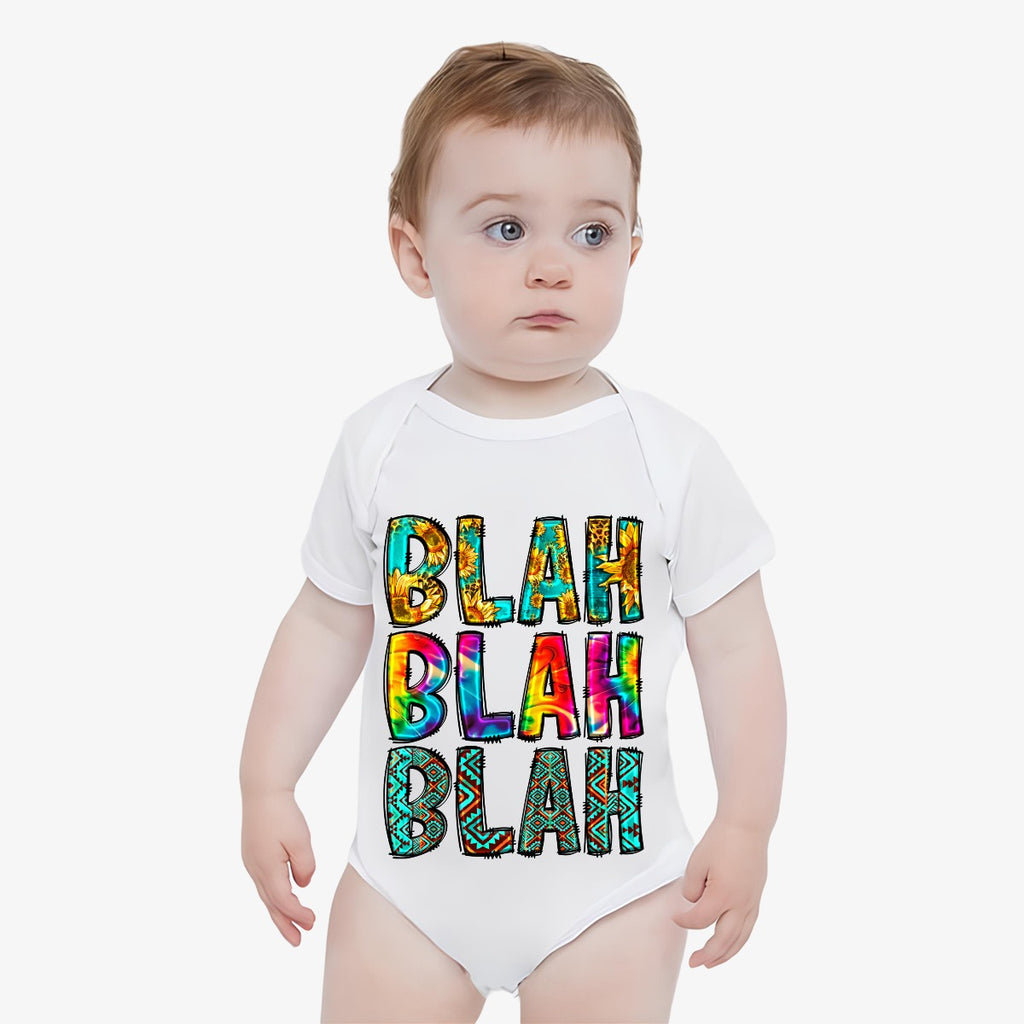 Baby Short-Sleeve Onesie| Cotton