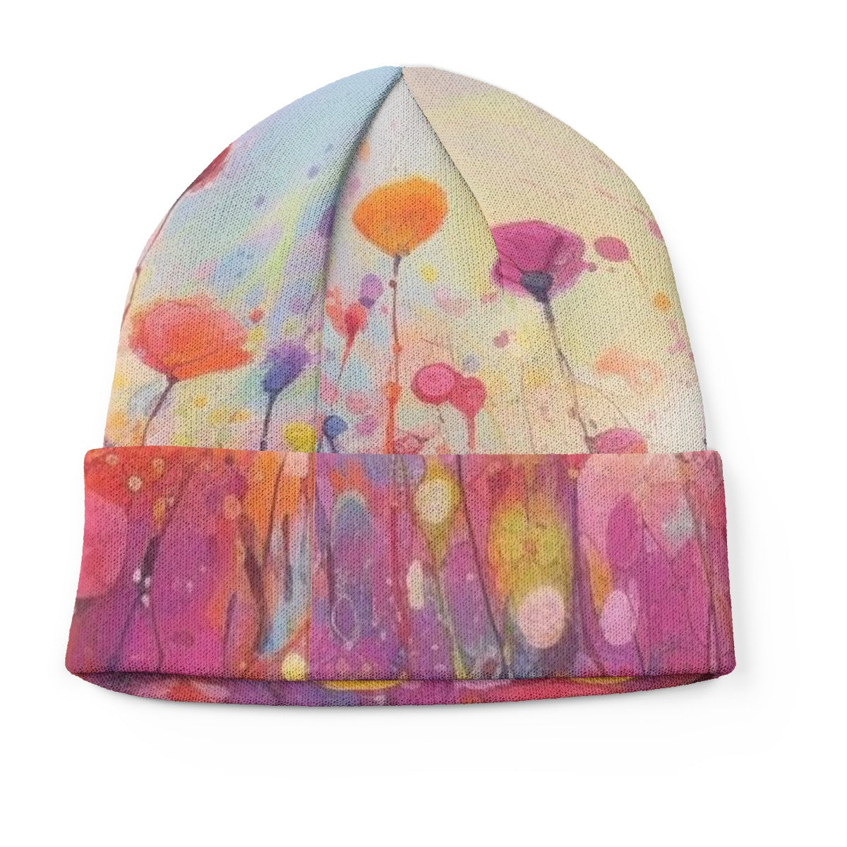 All-Over Print Knitted Hat
