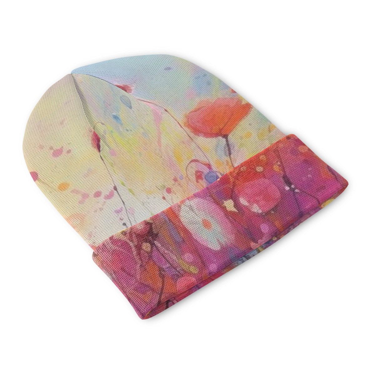 All-Over Print Knitted Hat