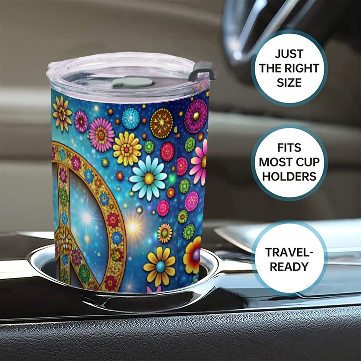 Custom 20OZ Tumbler With Sliding Lid For The USA