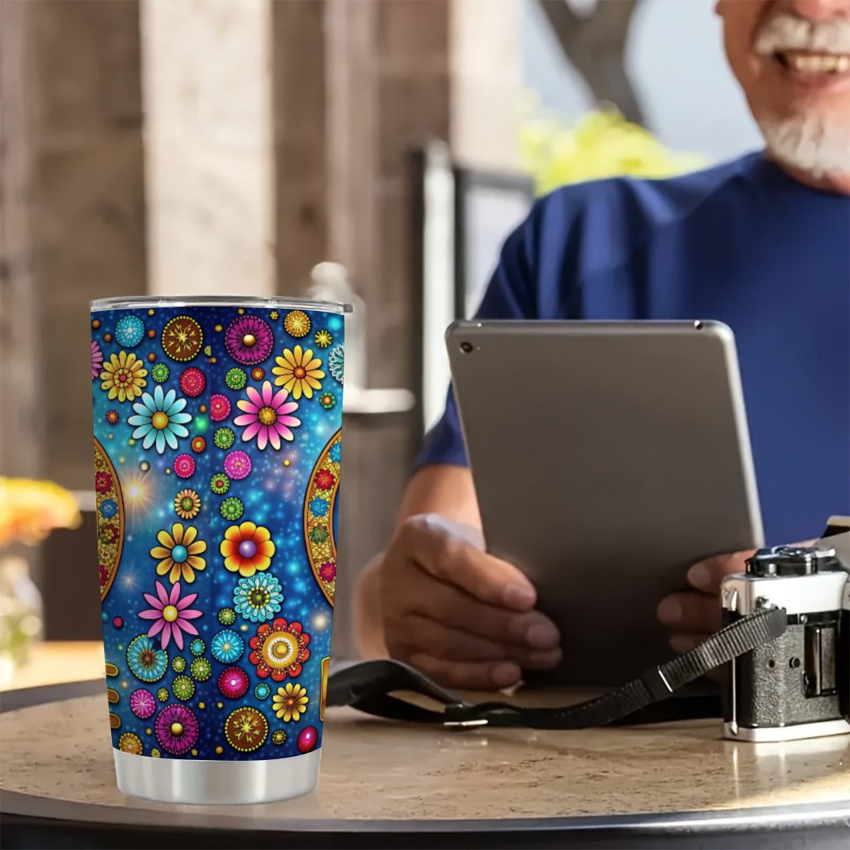 Custom 20OZ Tumbler With Sliding Lid For The USA