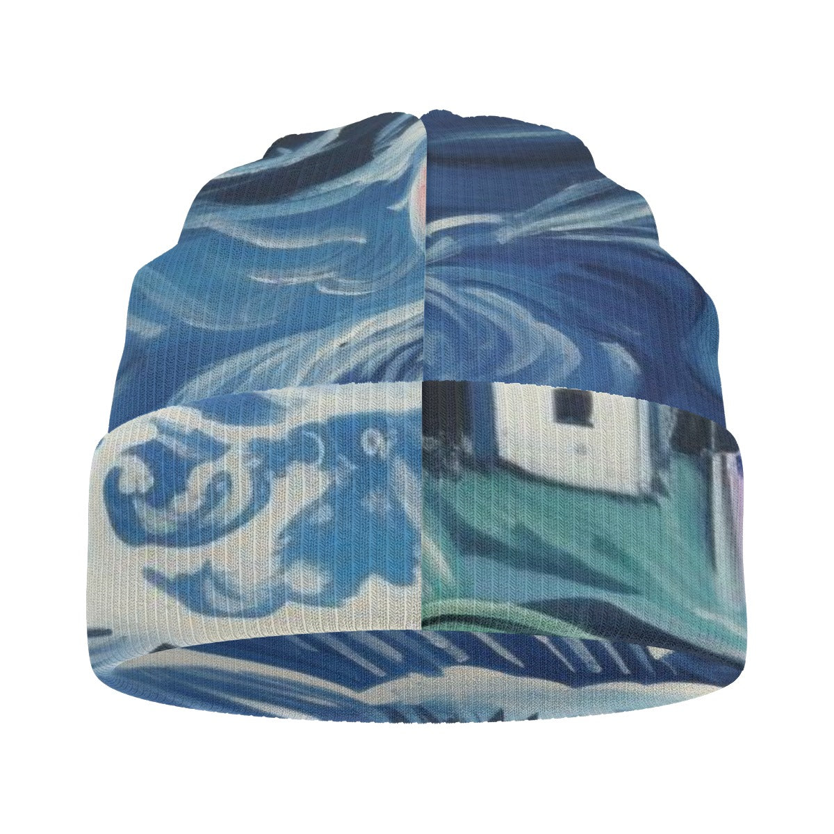 All-Over Print Knitted Hat