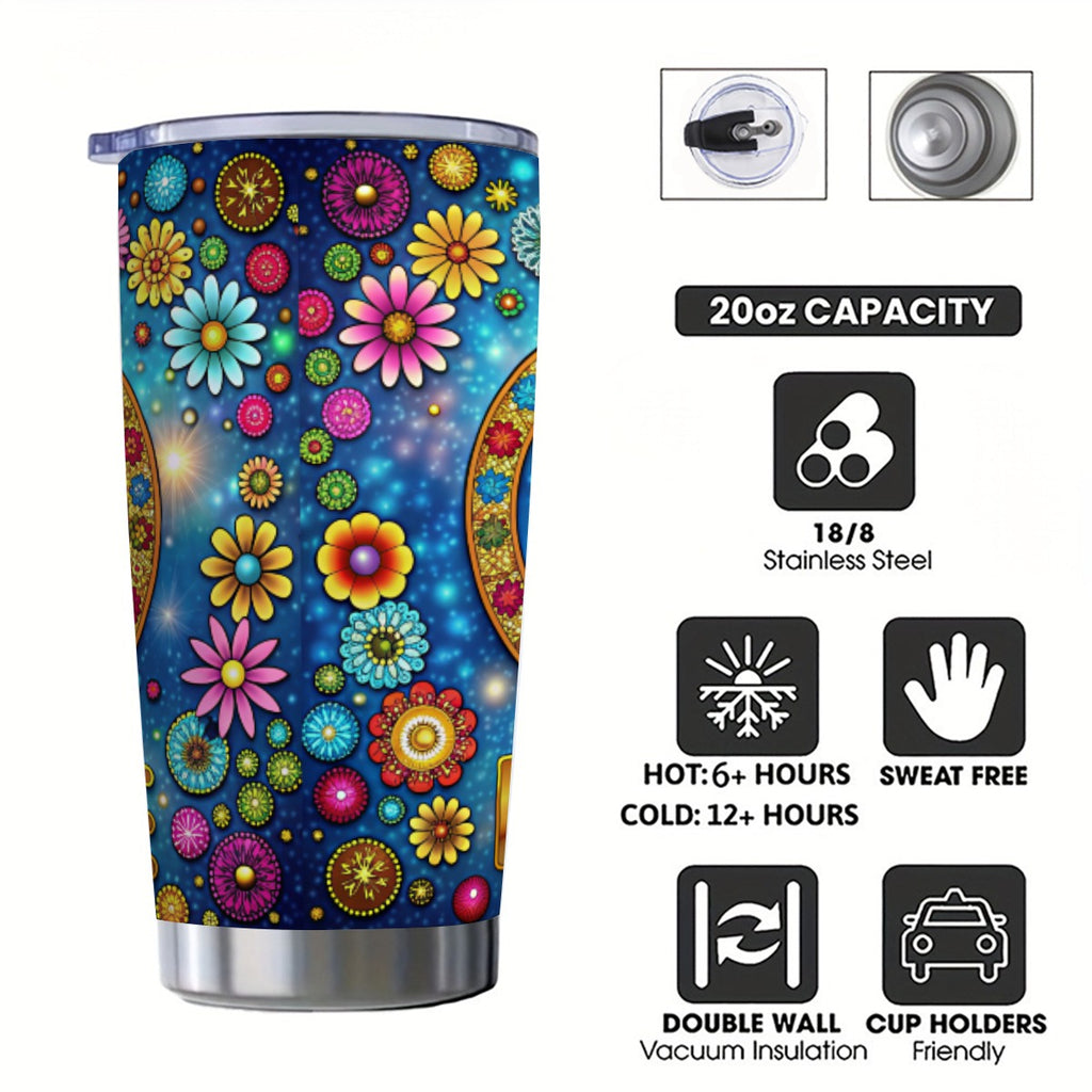 Custom 20OZ Tumbler With Sliding Lid For The USA