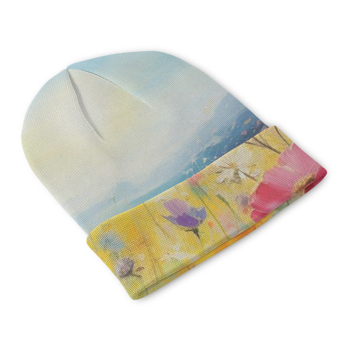 All-Over Print Knitted Hat