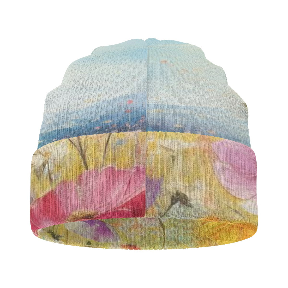 All-Over Print Knitted Hat