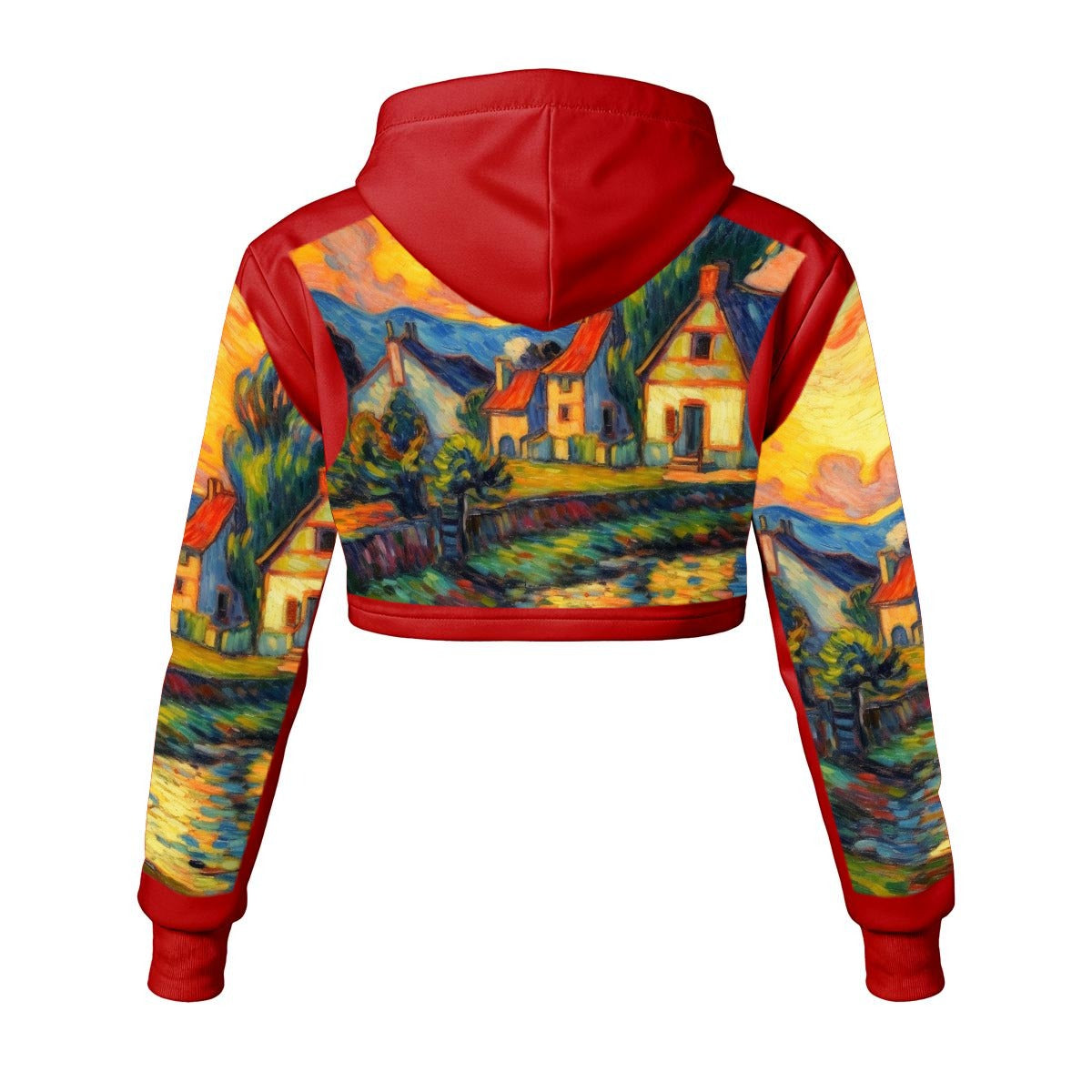 Women's Cropped Hoodie|DTF