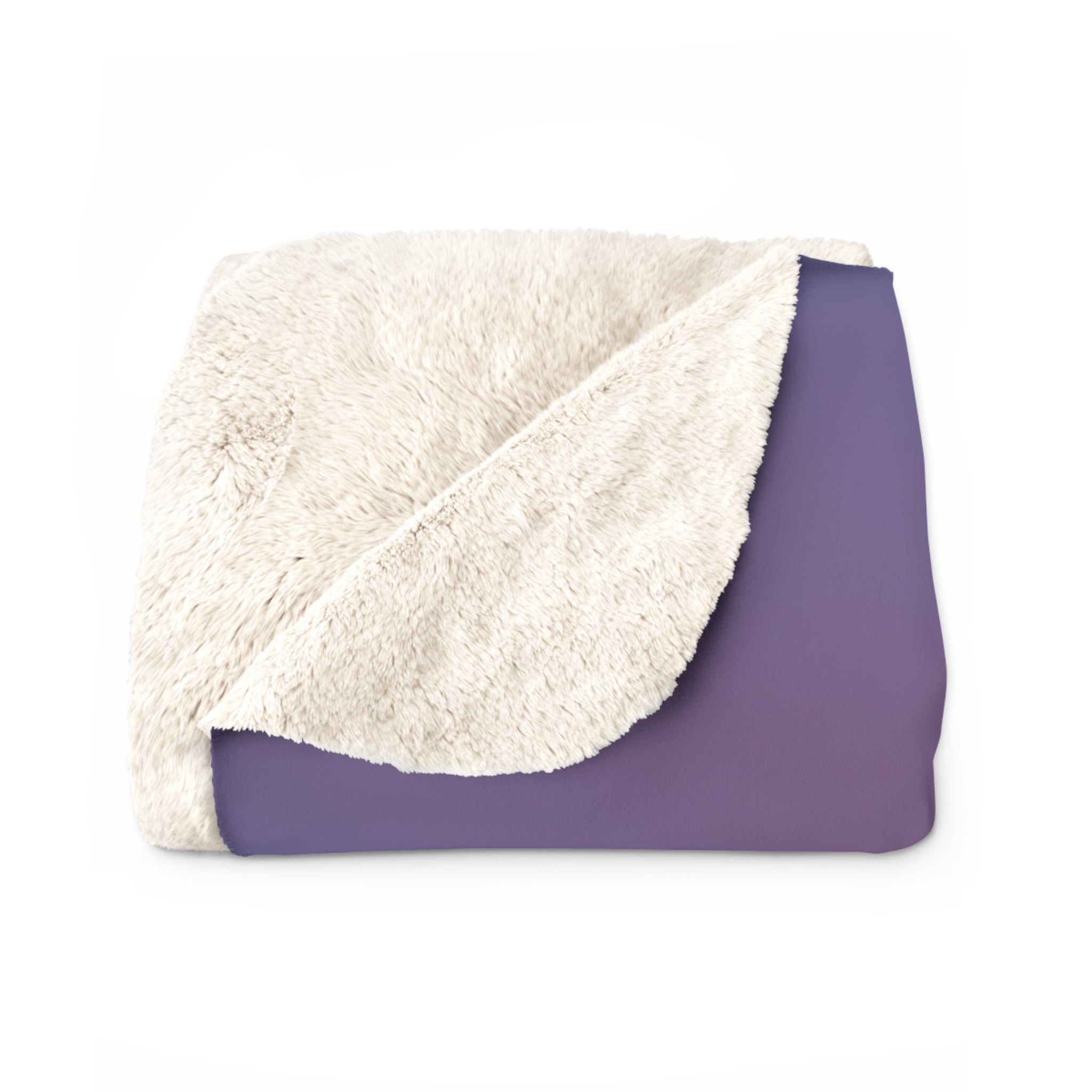 Cozy Bunny Train Sherpa Fleece Blanket