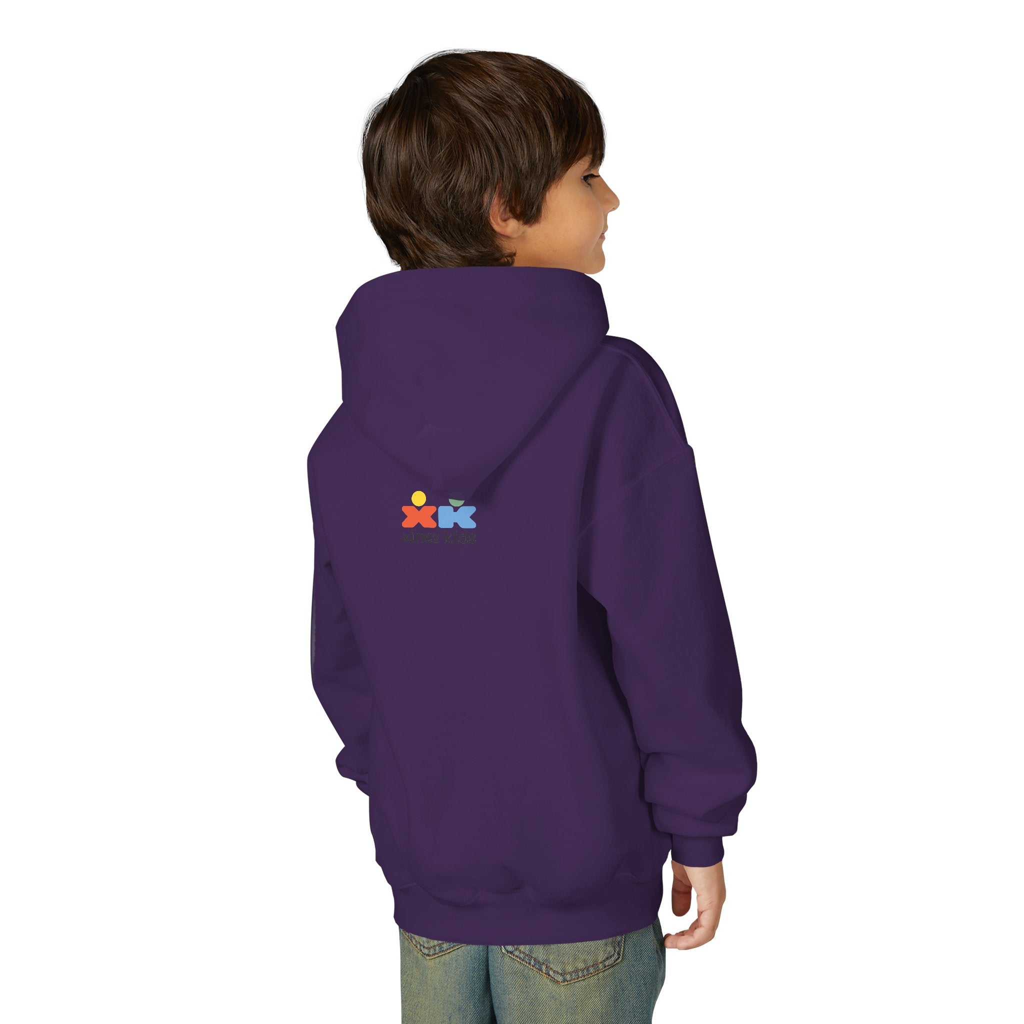Youth Floral Customizable Hoodie, Cozy Sweatshirt for Boys and Girls, Perfect Gift for Kids, Louie, Teenage Birthdays, Celebrations, [...]