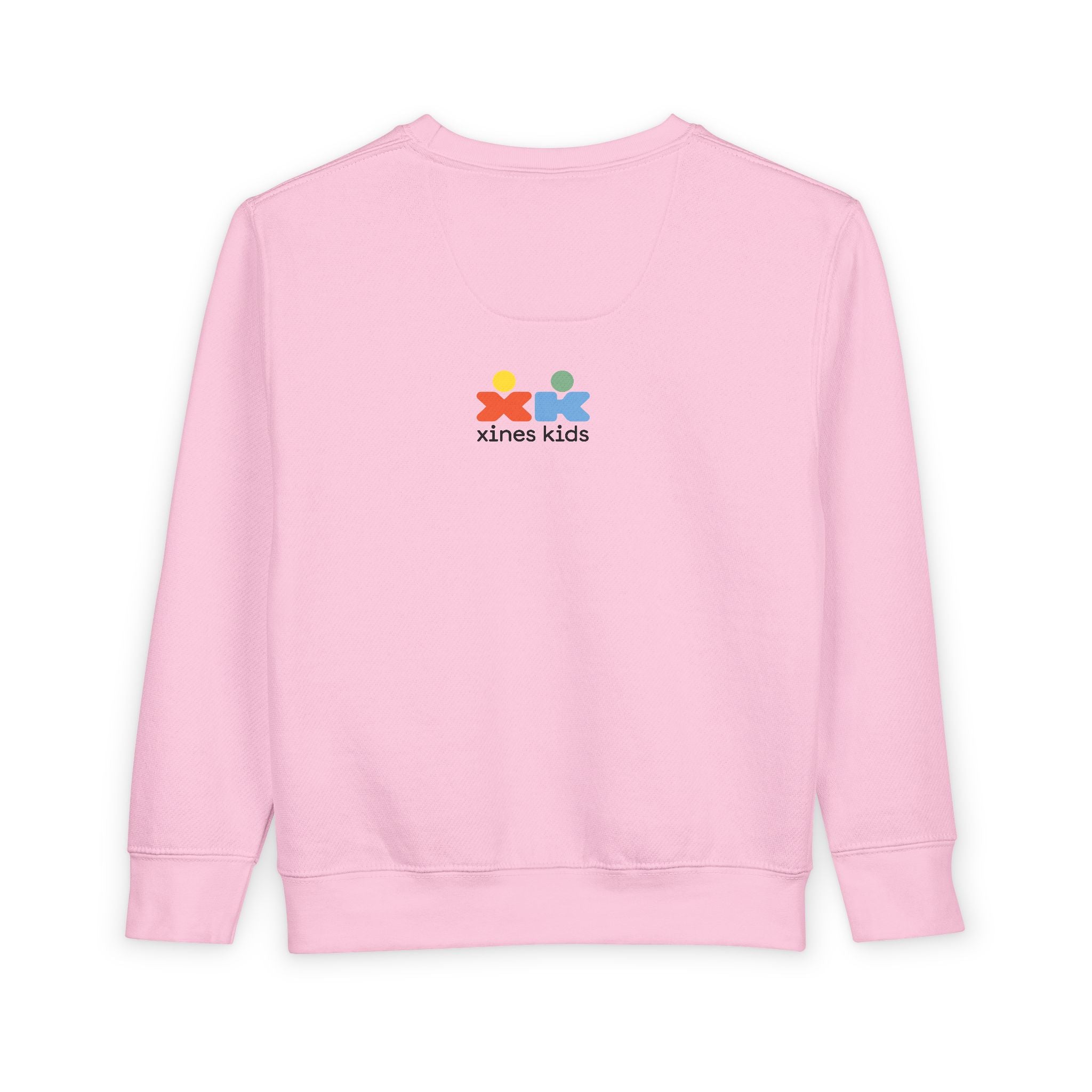 Colorful Toddler Sweatshirt with Custom Name Design, Perfect Gift for Kids Birthdays, Playdates, Family Outings, Fun and Cozy