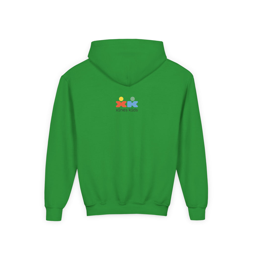 Youth Floral Customizable Hoodie, Cozy Sweatshirt for Boys and Girls, Perfect Gift for Kids, Louie, Teenage Birthdays, Celebrations, [...]