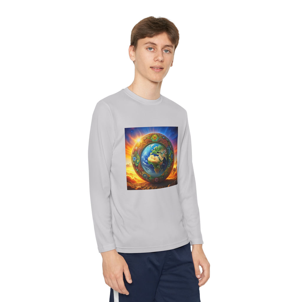 Youth Earth-Inspired Long Sleeve Shirt