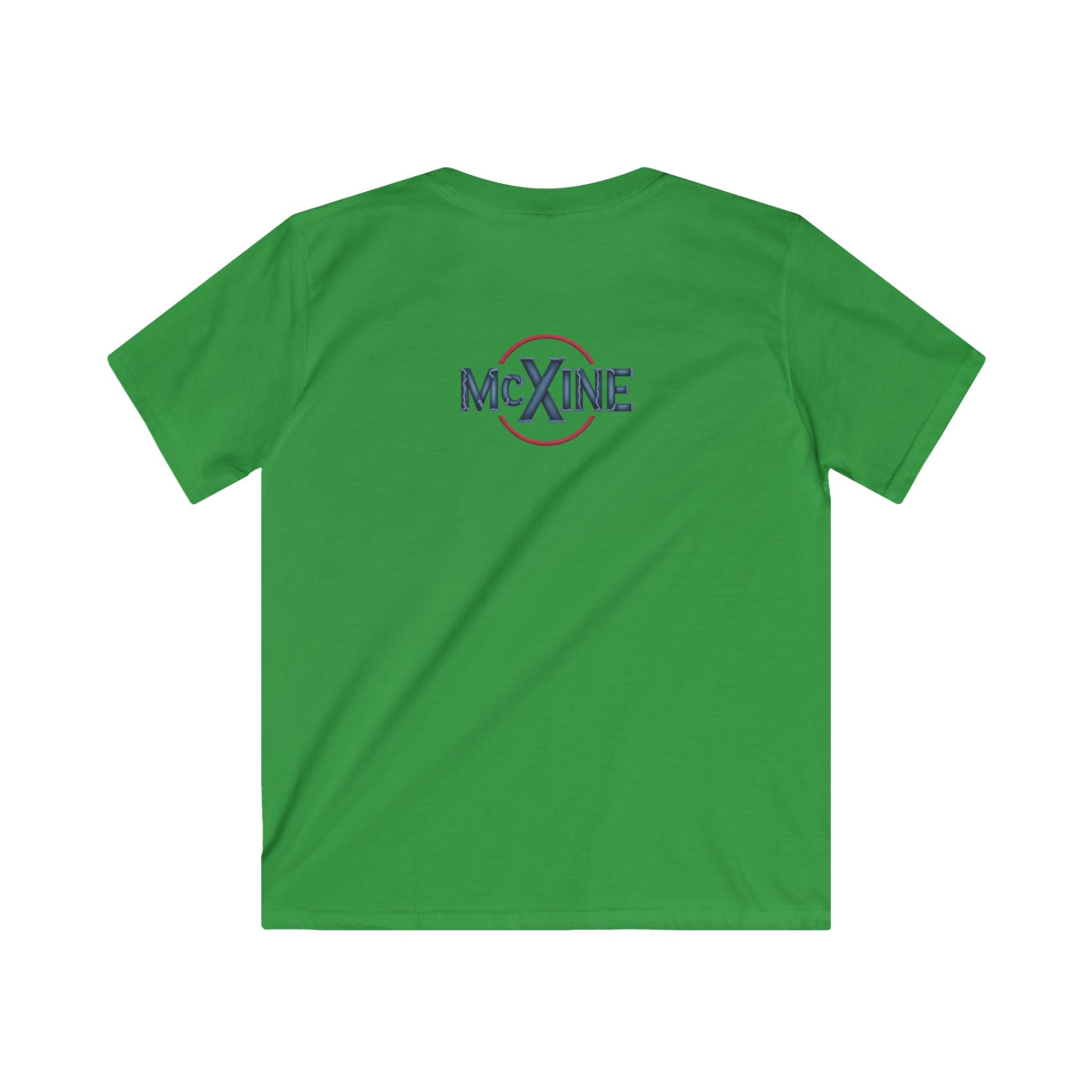 Kids Smile Cluster Tee — Colorful Retro Smiley Face Shirt