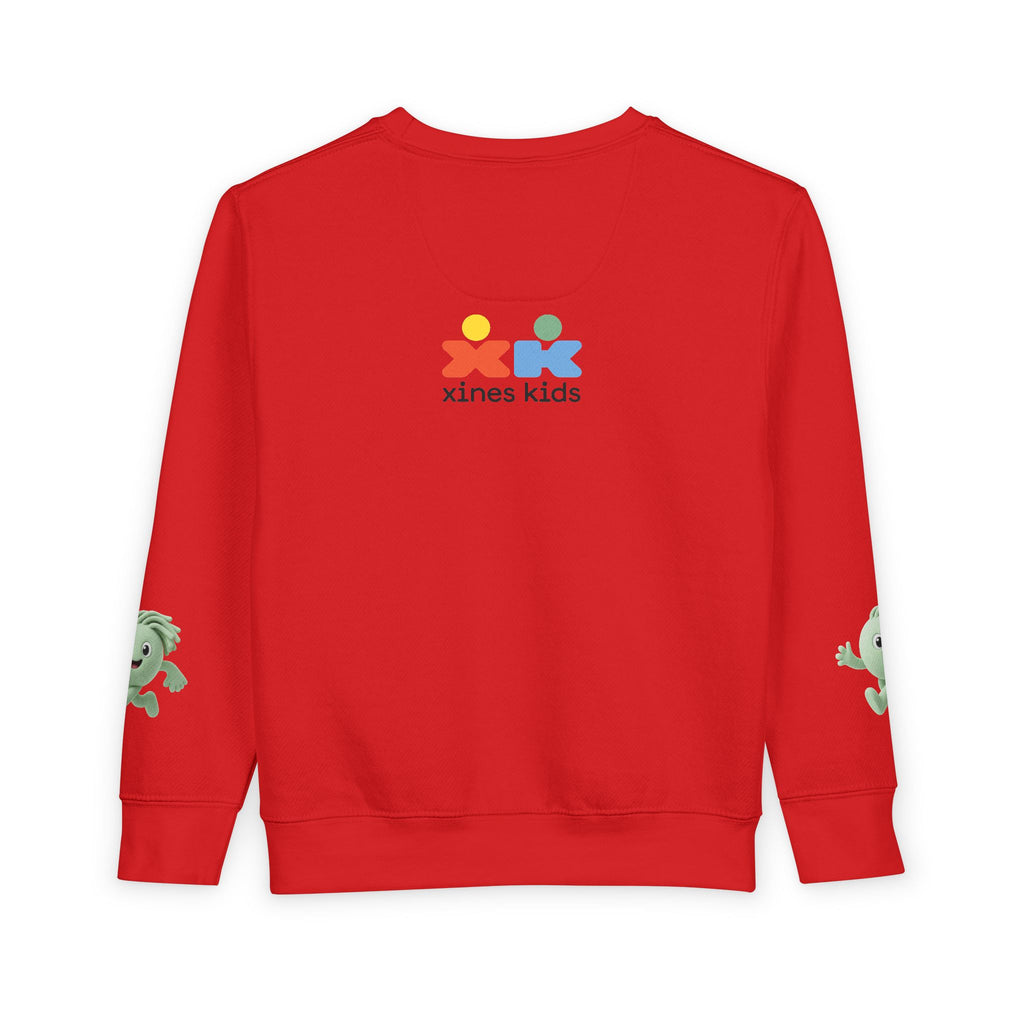 Playful Toddler Sweatshirt with Fun Character Design, Kids Sweatshirt, Cute Toddler Clothes, Gift for Kids, Cozy Toddler Wear, [...]