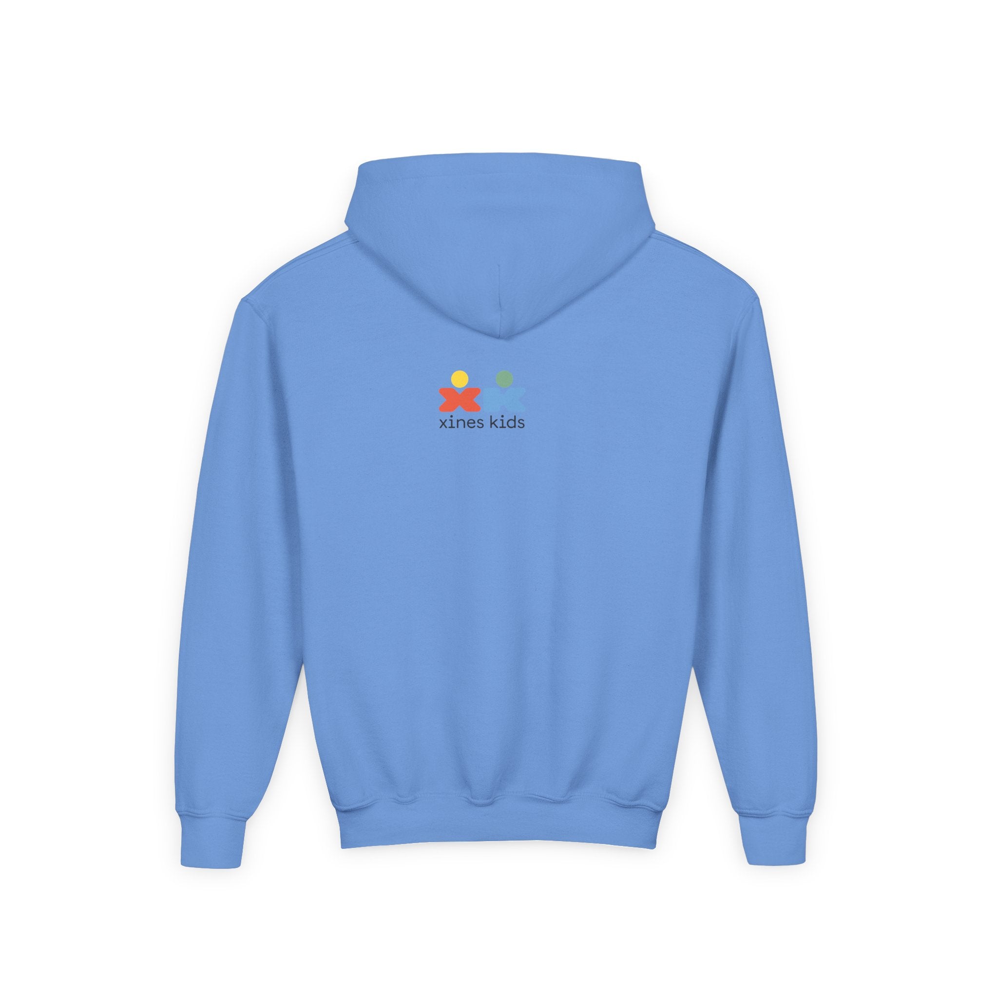 Youth Heavy Blend Dog Lover Hoodie, Cute Dog Sweatshirt, Kids Animal Apparel, Perfect for Gift Giving, Throw and I’ll Go Design