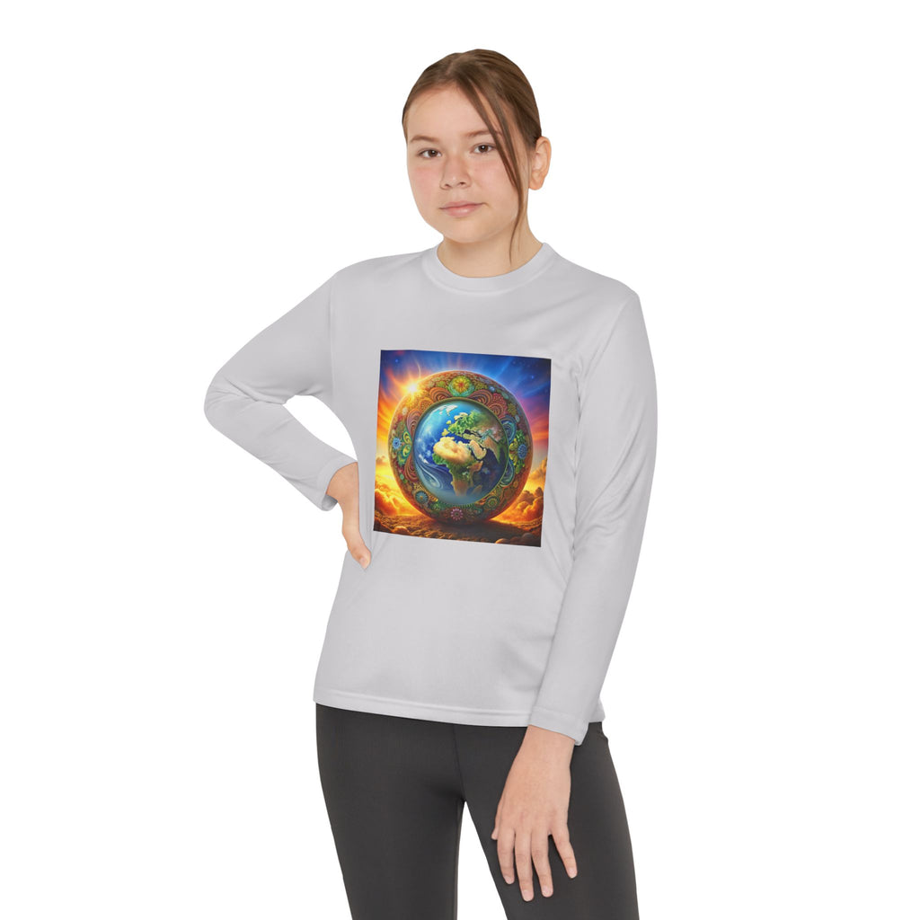 Youth Earth-Inspired Long Sleeve Shirt