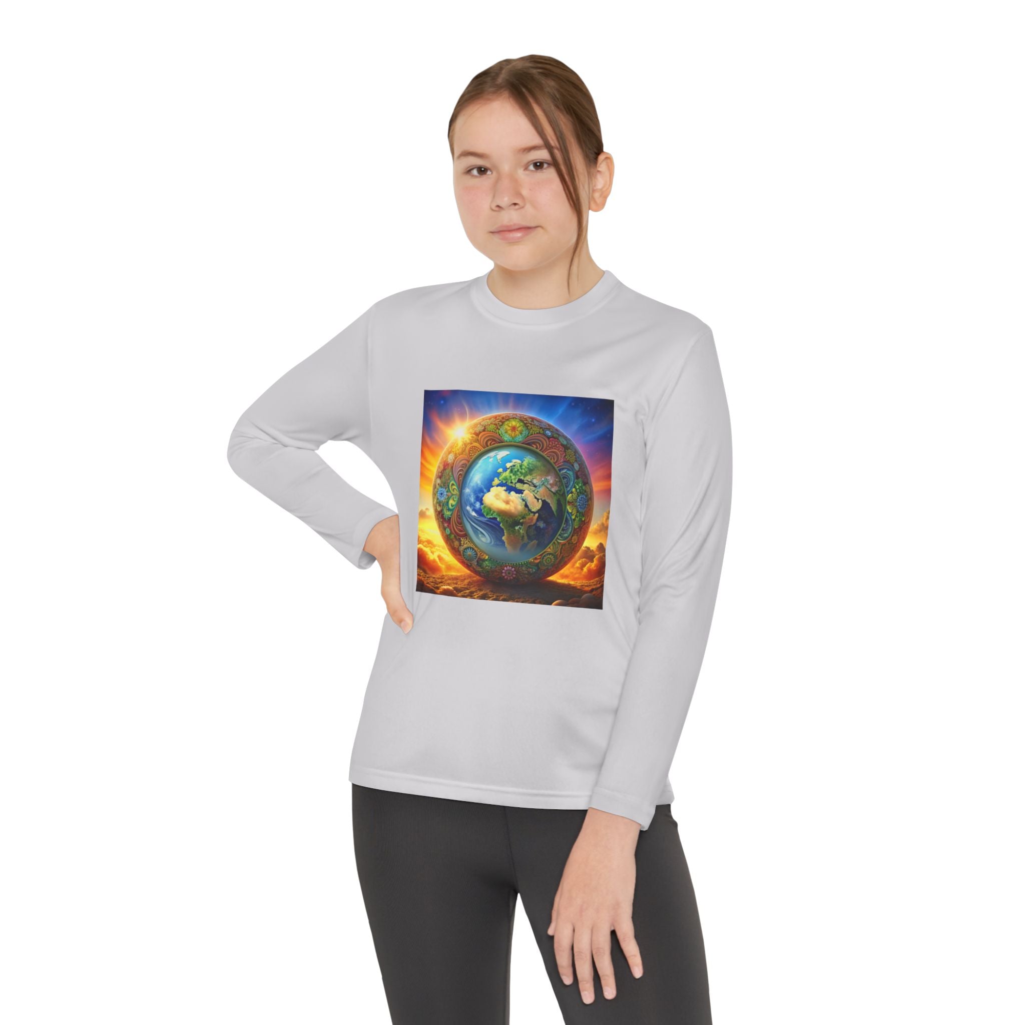 Youth Earth-Inspired Long Sleeve Shirt