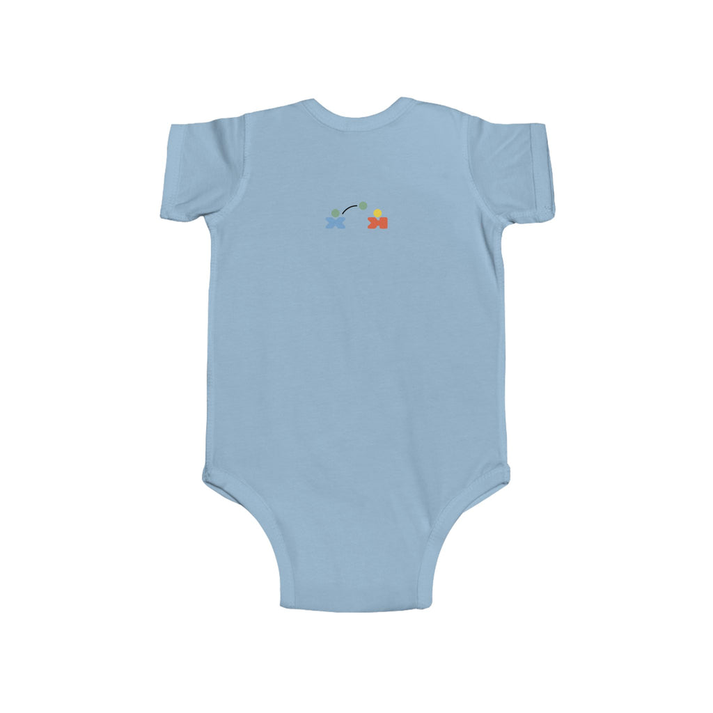 Pink Bow Baby Bodysuit, Cute Infant Onesie,